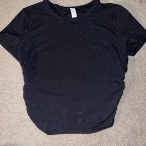 Lululemon Athletica Blue Fitted Short Sleeve Tee